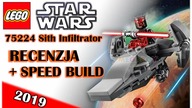 LEGO Recenzja - STAR WARS 75224 Sith Infiltrator + Speed Build