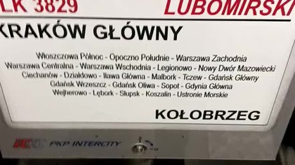 TLK 3828 Lubomirski Kraków Główny - Kołobrzeg! Jeden z ostatnich TLK w PKP Intercity! Podróże z SK!