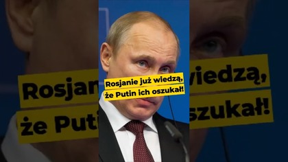 Rosjanie już wiedzą, że Putin ich oszukał #Rosja #Putin #Ukraina #polityka