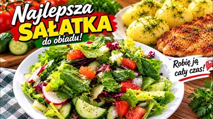 Robię tę sałatkę cały czas!  Prosta, świeża i pełna smaku.