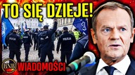 Policja ODMAWIA Tuskowi Posłuszeństwa! Tak OSTRO Jeszcze Nie Było!