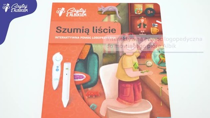 Interaktywna książka Szumią liście z serii Czytaj z Albikiem | Albi