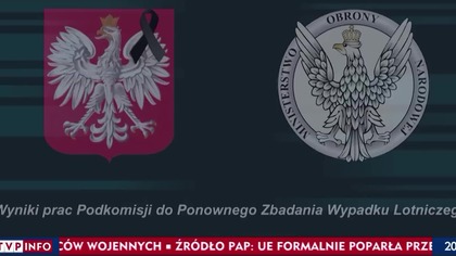 Bezpośrednią przyczyną był wybuch w lewym skrzydle Tu-154M TVP Info