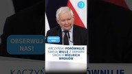 Kaczynski porownuje swoja wille z domami swoich wielkich wrogow #shorts