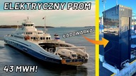 NAJWIĘKSZY ELEKTRYCZNY PROM i stacja wymiany baterii NIO w Norwegii 
