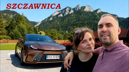 Wracamy do SZCZAWNICY! Cudowne PIENINY i atak na TRZY KORONY | Test Toyoty CAMRY #MisiekTestuje