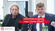 Awantura w Sejmie.  Mieszkowski mówił o suce, Wąsik nazwał go łajdakiem
