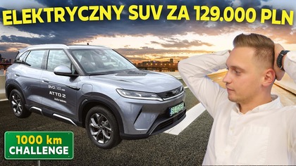 Przejechałem 1000 km nowym BYD ATTO 2!  Tani chińczyk