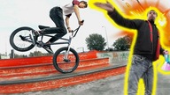PIJANY UKRAINEC NA SKATEPARKU  Rudy uciekł przez płot /2020#39