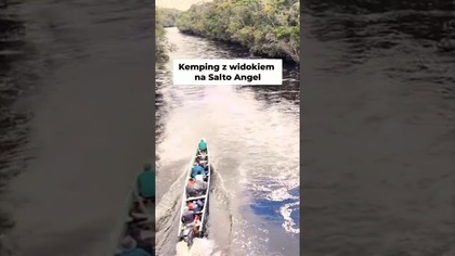 Nocleg kilometr od Salto Ángel!