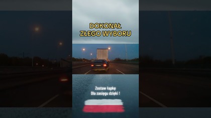 Pasy to nie tor przeszkód skończyło się boleśnie  #pasy #wypadek #droga #crash