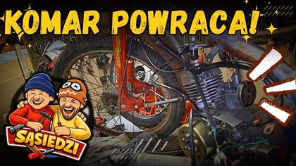 Motorower Komar wraca na warsztat: To na pewno będzie jeździć?
