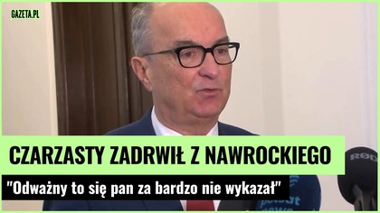 Czarzasty do Nawrockiego:  Fajnie jest powiedzieć swoje i wygnać dziennikarzy