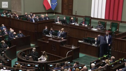 Przepychanki w sejmie