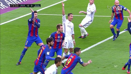 FC Barcelona - Real Madryt 03. 12. 2016 1080i komentarz polski