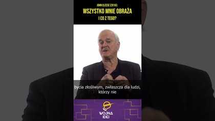 Wszystko mnie obraża! #johncleese #ciekawostki #humor