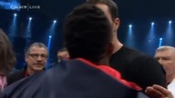 Kliczko opluty wodą