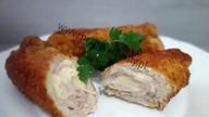 Kotlet Cordon Bleu - pyszne roladki schabowe