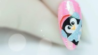 NailMas #8 Penguin nails art tutorial