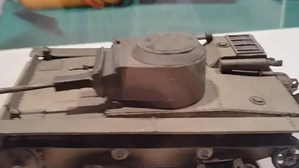 Domowej roboty gablota z Plexi dla modelu kartonowego do dioramy #modelarstwo #hobby