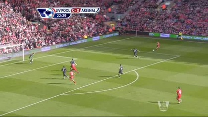 Premier League sezon 2011/2012 2012-03-03 Liverpool vs Arsenal 1-0 Koscielny (sam. )