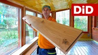 1179.  Ogród zimowy: drewniana podłoga Baltic Wood na ogrzewnie podłogowe