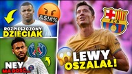 BOMBA...  Lewandowski OSZALAŁ! NAJLEPSZY W FC BARCELONIE! Mbappe DZIELI SZATNIĘ PSG? Przykre...