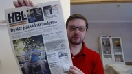 HBL Hufvudstadsbladet - fińska gazeta po szwedzku - dr Piotr Napierała