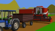 Tractors and Combine harvesters for the youngest | Bajka Traktor i Kombajn zbożowy 