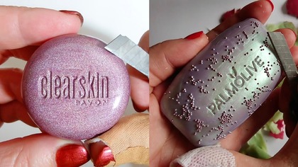 Soap Carving ASMR Relaxing Sounds no talking Satisfying ASMR Video #soapcarving #soapcuttingvideo