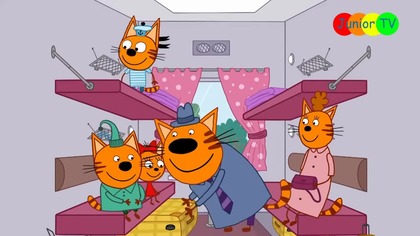 Kot-O-Ciaki - Podr&oacute;ż pociągiem