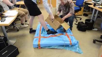 Ogromna przesyłka od DHL