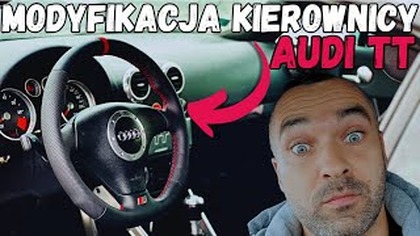 Modyfikacja kierownicy w Audi TT 8N 1999 | Obszywanie kierownicy skórą naturalną #audi #tt #tuning