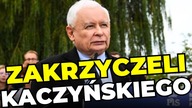 PRZERWANE SPOTKANIE KACZYŃSKIEGO! Tłum ZAKRZYCZAŁ prezesa PiS.  Wymowna REAKCJA