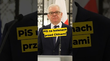 PiS na kolanach przed Chinami #Kaczyński #Kaczor #Ziobro #Romanowski #Czaputowicz #Chiny #polityka