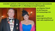Wywiad Prezydenta Drugiej Rzeczpospolitej Polskiej J.  Z.  Potockiego dla Radia 2RP 27. 06. 2020