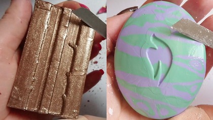 Soap Carving ASMR Relaxing Sounds no talking Satisfying ASMR Video