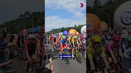 Z parkingu przy Arenie Gorzów wyruszył 3.  etap 83.  Tour de Pologne.