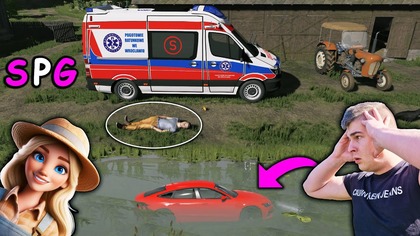 KONFRONTACJA Z KUBĄ - BYŁA POTRZEBNA KARETKA UTOPIŁEM MU AUTO W STAWIE BÓJKA NA GOSPIESPG 27