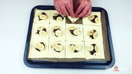 Koperty z nutellą i bananem