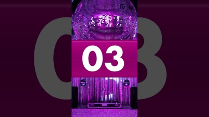 Disco Countdown in voice Ariana Grande #shorts