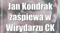 Jan Kondrak zaśpiewa w Wirydarzu CK