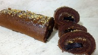 Lubicie ciasto czekoladowe? Rolada biszkoptowa czekoladowa