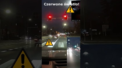 Czerwone światło! Stój ! #shorts #rikordwidjo