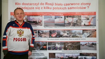 Inscenizacja katastrofy wirtualnego Tupolewa.