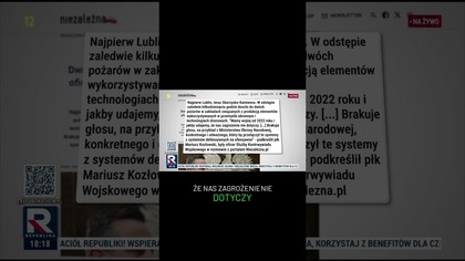 Atak na Polskę? Seria pożarów w zbrojeniówce