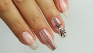 DELICATE sugar nail art /Bluesky Polska