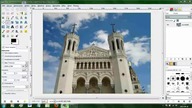 Przekształcenia geometryczne perspektywa GIMP