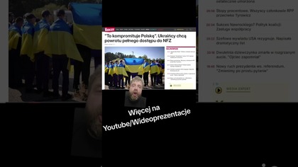 To kompromituje Polskę! Ukraińcy zamiast walczyć o swój kraj atakują Polskę!