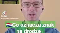  Co oznacza znak na drodze z napisem BOB?
